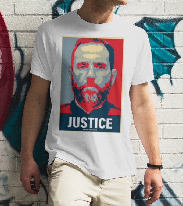 Jack Smith Justice Poster Style Graphic MeidasTouch T-Shirt