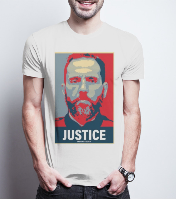 Jack Smith Justice Poster Style Graphic MeidasTouch T-Shirt