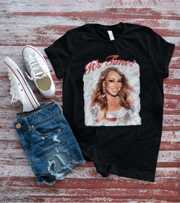 Mariah Carey It's Time Festive Winter T-Shirt