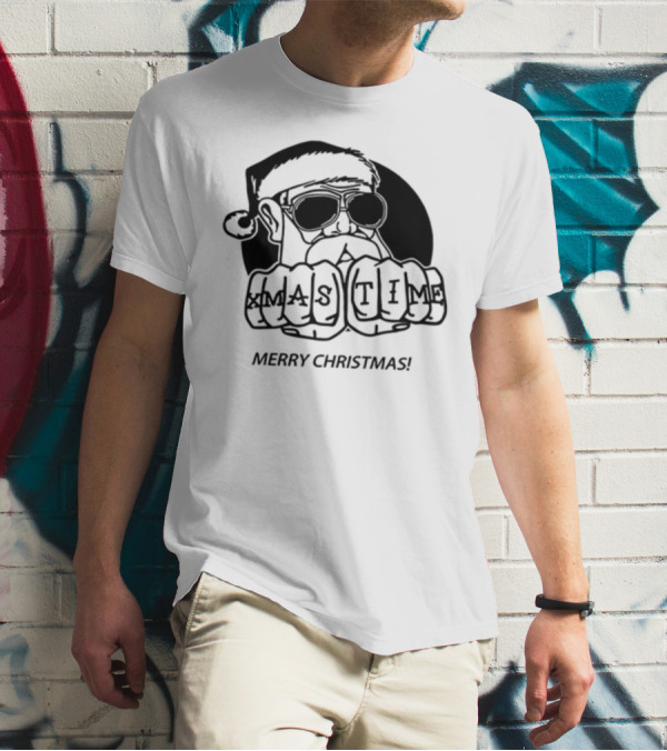 Santa Claus Xmas Time Merry Christmas T-Shirt