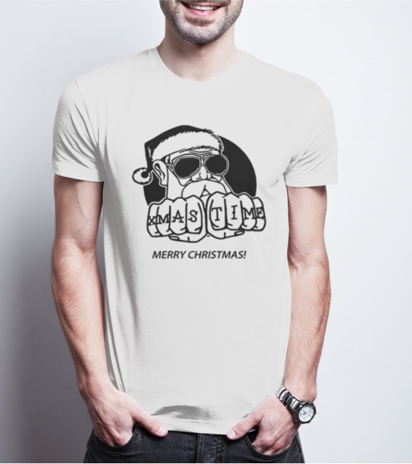 Santa Claus Xmas Time Merry Christmas T-Shirt