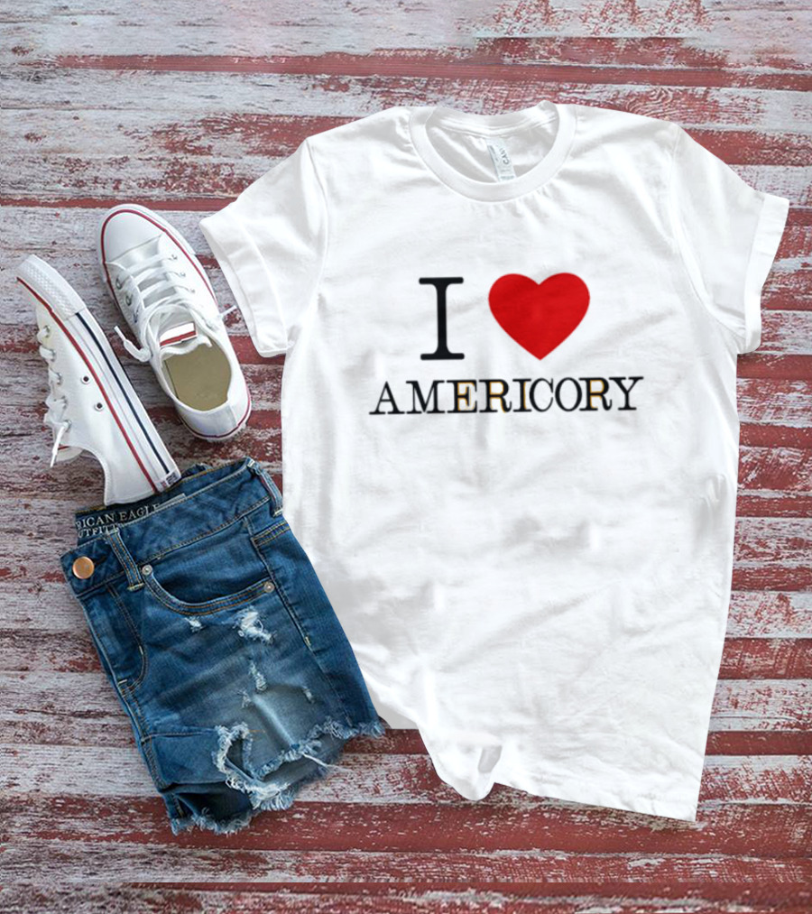 Stephanie I Love Americory Stan McCutcheon T-Shirt