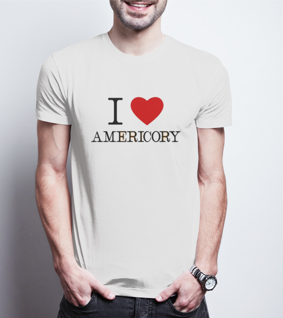 Stephanie I Love Americory Stan McCutcheon T-Shirt