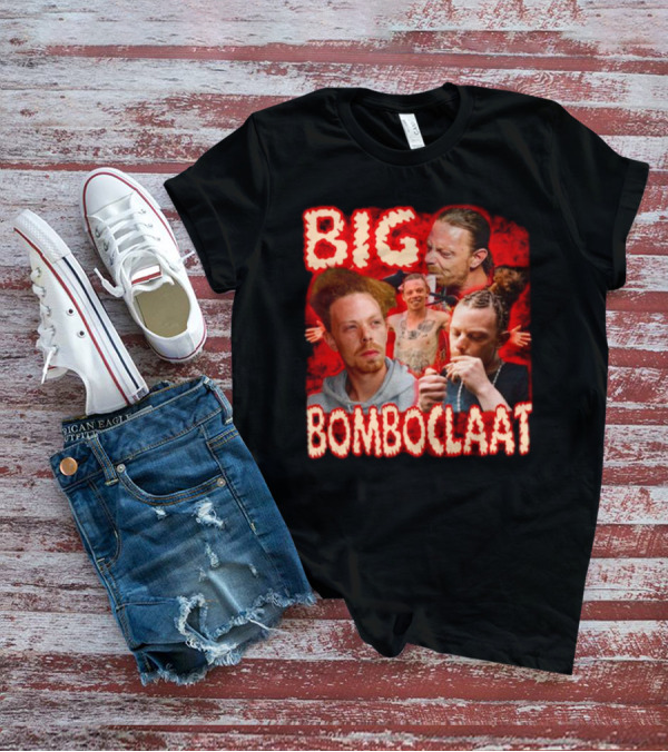 BIG BOMBOCLAAT Red Flair And Intense Expressions T-Shirt