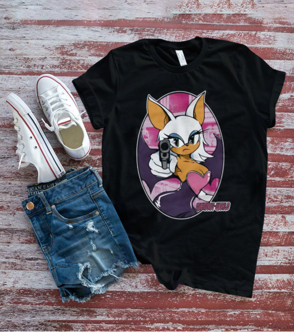 Rouge The Bat Mamono World Crossover T-Shirt