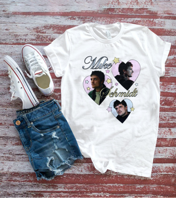 Mike Schmidt Mustardyard Press Shop Stars Hearts T-Shirt