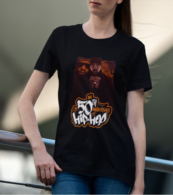 The 50th Anniversary Of Hip Hop Featuring Iconic Artists T-Shirt
