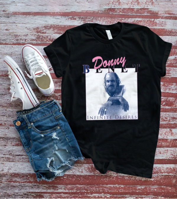 Donny Benet Infinite Desires Vintage Style Album Cover T-Shirt