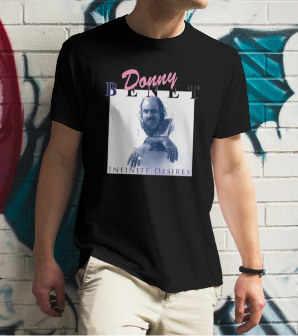 Donny Benet Infinite Desires Vintage Style Album Cover T-Shirt
