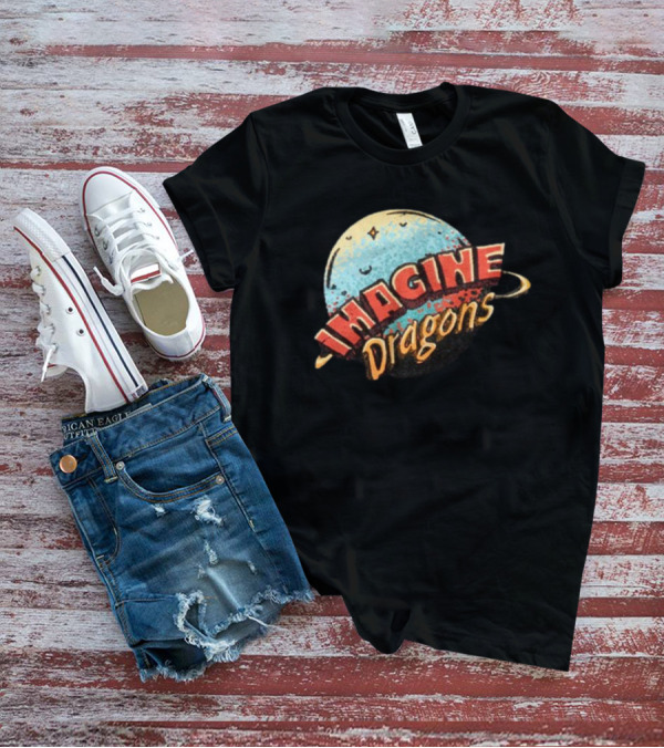 Imagine Dragons Retro Planet T-Shirt