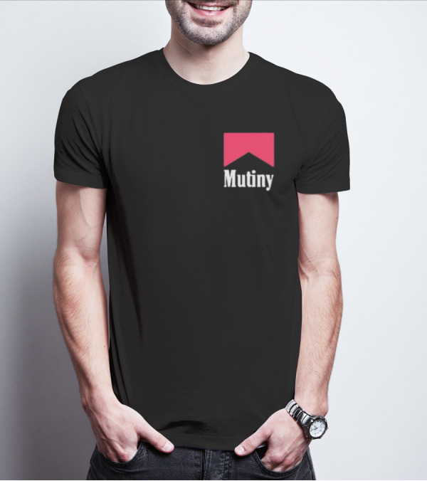 Peter McCormack Mutiny Bold Red Banner T-Shirt