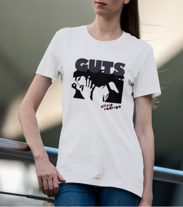 Guts Red Glittering Shadowy T-Shirt