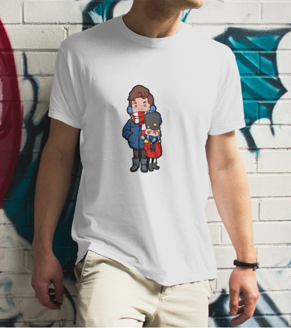 Danny Gonzalez Cartoon Holiday Nutcracker Snowflake T-Shirt