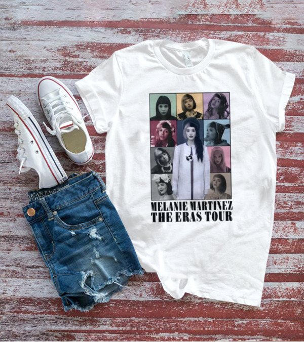 MELANIE MARTINEZ THE ERAS TOUR MULTICOLOR GRID PORTRAITS T-Shirt