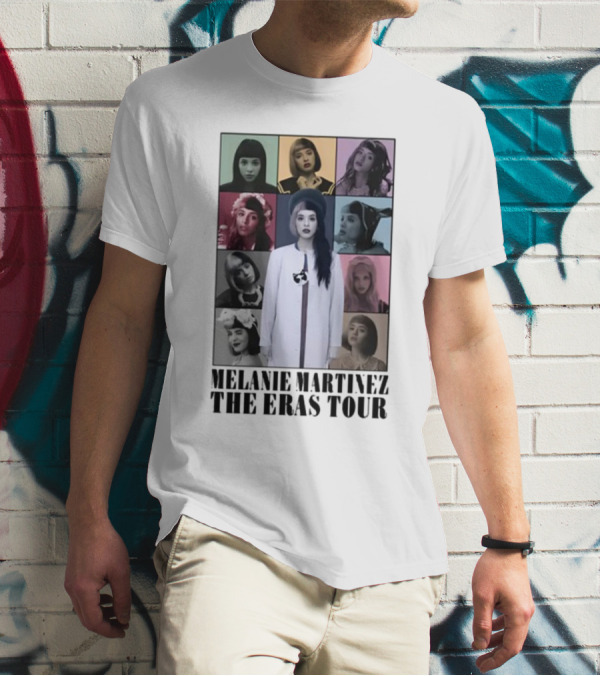 MELANIE MARTINEZ THE ERAS TOUR MULTICOLOR GRID PORTRAITS T-Shirt