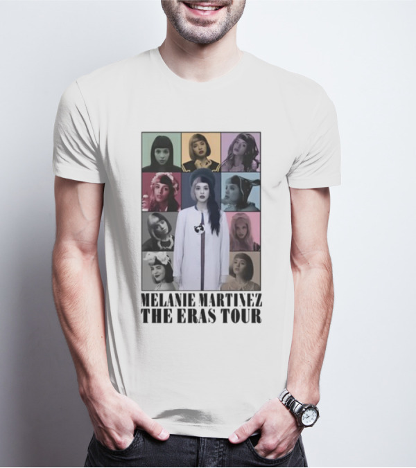 MELANIE MARTINEZ THE ERAS TOUR MULTICOLOR GRID PORTRAITS T-Shirt