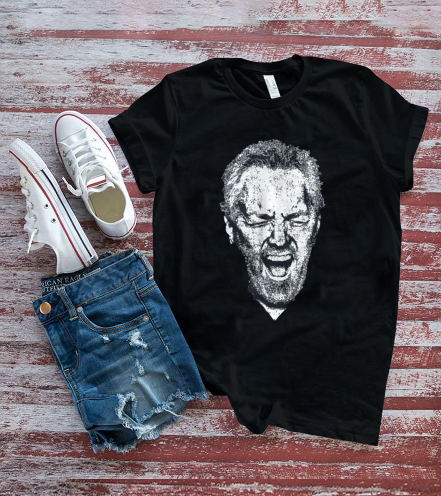 President Larry Solov Iconic Grayscale Expression T-Shirt