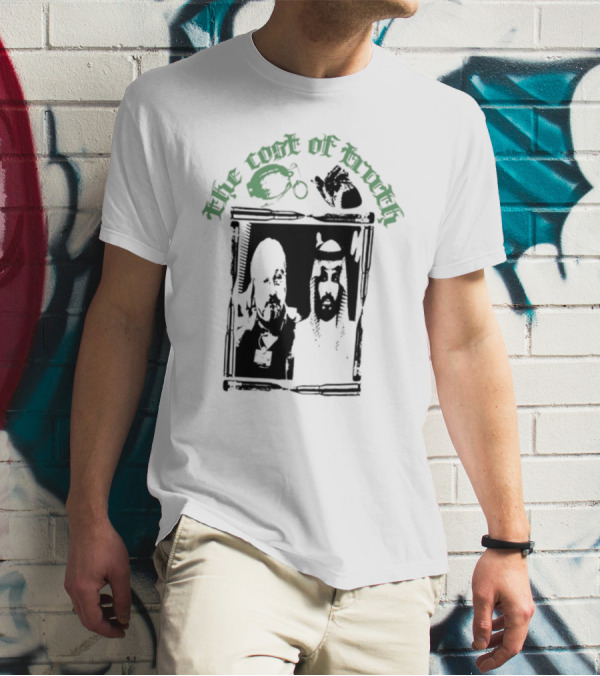 The Cost Of Truth Newspaper Collage T-Shirt