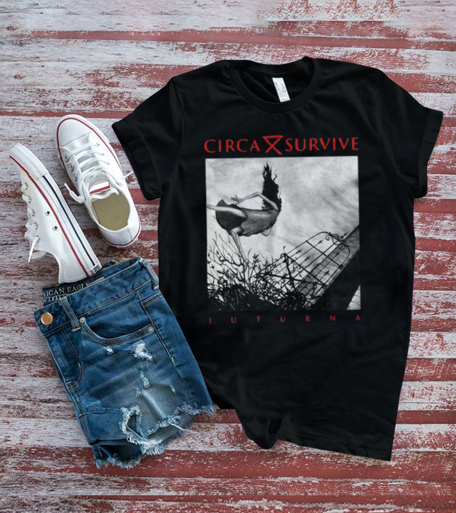 Circa Survive Juturna Album Art Dark Fantasy T-Shirt