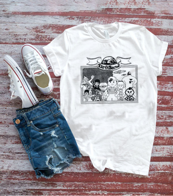 EarthBound Characters And Iconic Imagery Compilation T-Shirt
