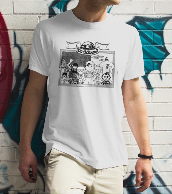 EarthBound Characters And Iconic Imagery Compilation T-Shirt