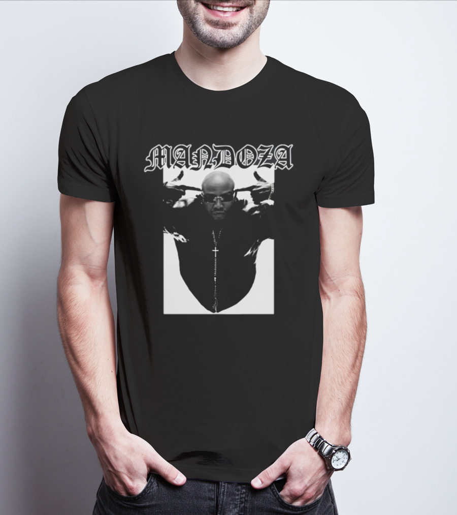 Mandoza Mr Price Iconic Cross Necklace T-Shirt