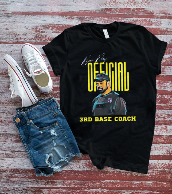 Riyan Duy Official 3rd Base Coach T-Shirt