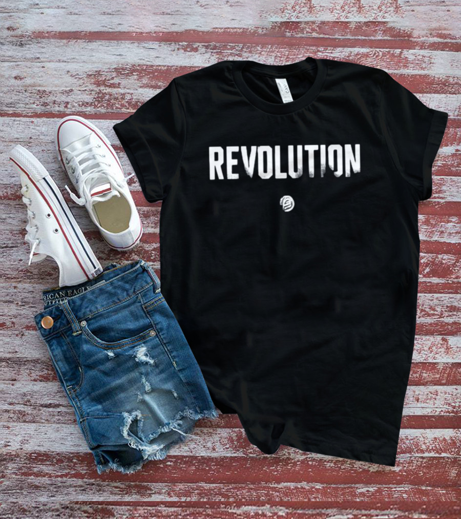 Revolution Revolutionx Text With Subtle T-Shirt