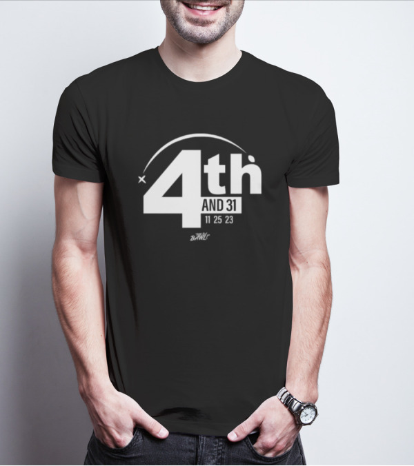 Rundaball Alabama 4Th And 31 11 25 23 T-Shirt