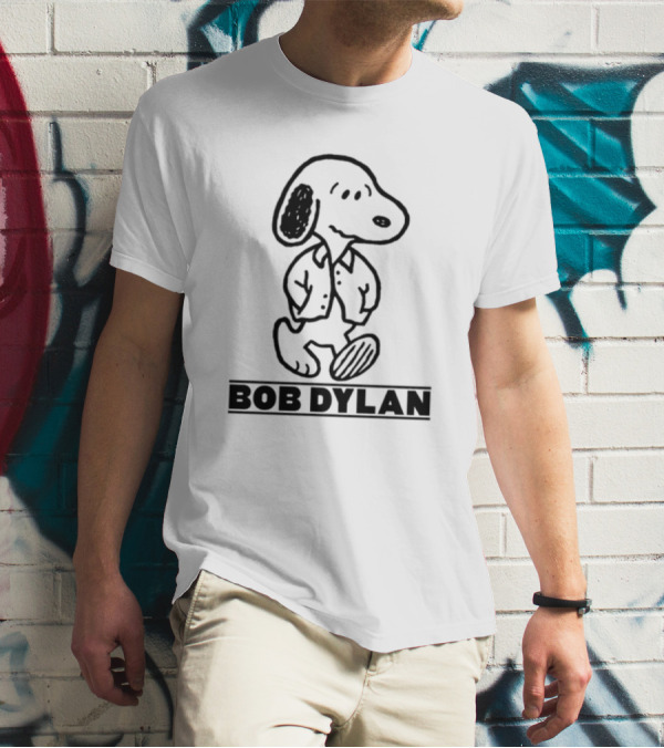 Bob Dylan Snoopy T-Shirt