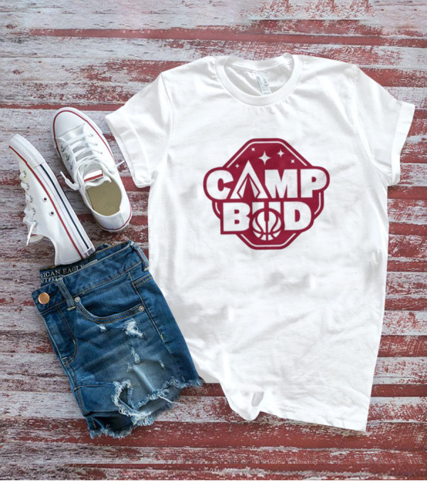 CAMP BUD Basketball Tent And Stars T-Shirt