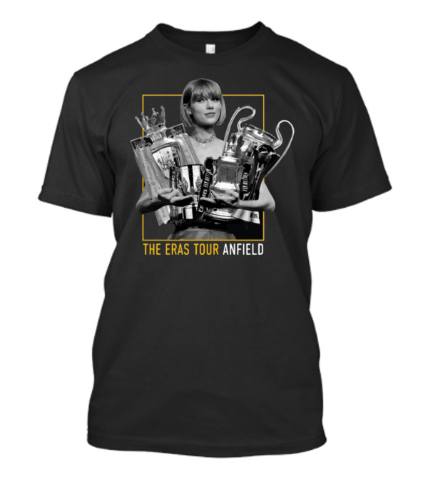 Taylor The Eras Tour Anfield UEFA Champions League Trophies T-Shirt