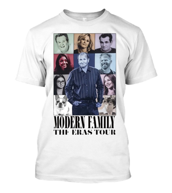 Modern Family The Eras Tour Cast Collage T-Shirt