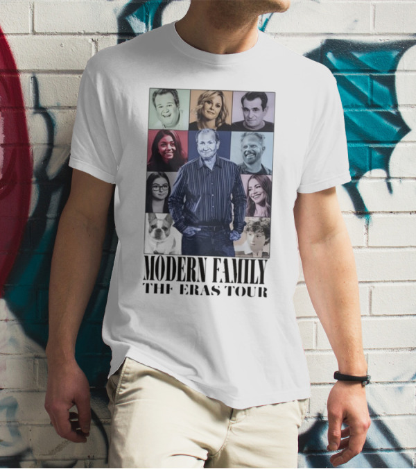 Modern Family The Eras Tour Cast Collage T-Shirt