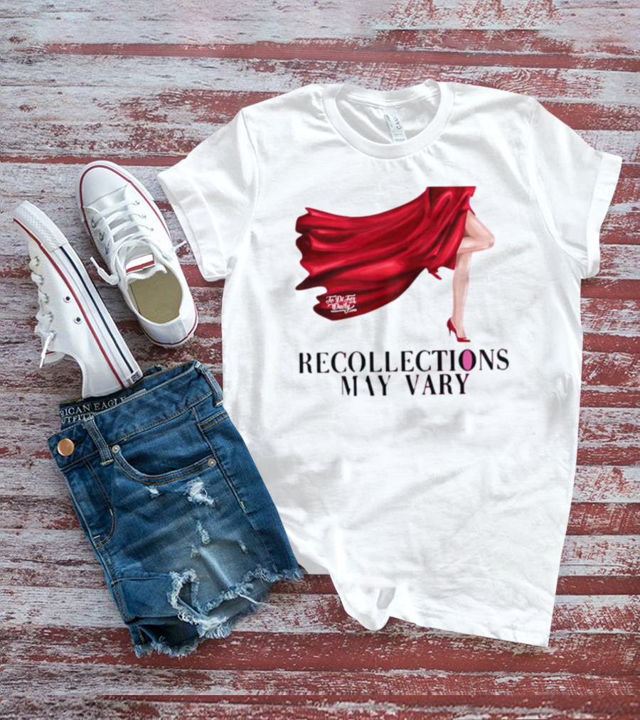Recollections May Vary Red Dress Princess Of Wales T-Shirt