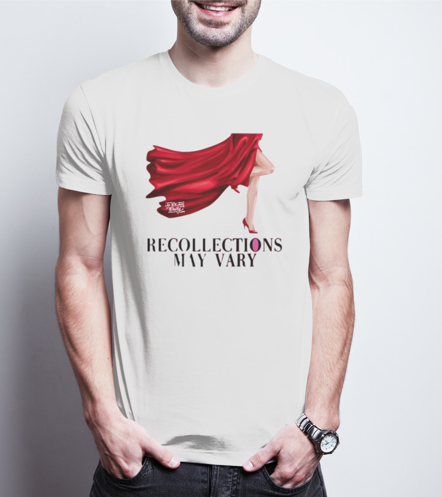 Recollections May Vary Red Dress Princess Of Wales T-Shirt