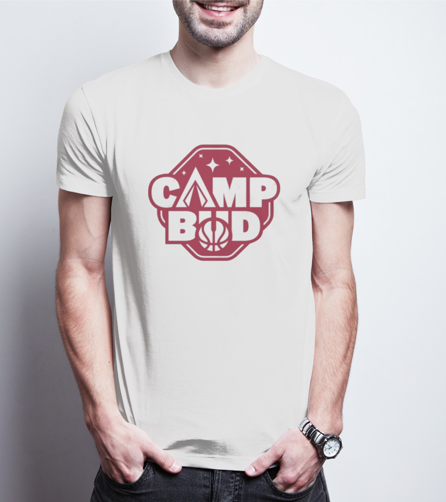 CAMP BUD 2023-24 Basketball Starry Night Badge T-Shirt
