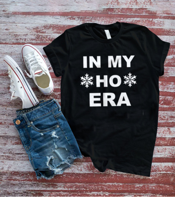 In My Ho Era Snowflake Asterisks Trendy T-Shirt