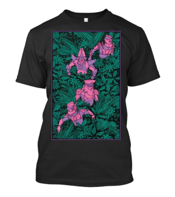 Rainforest Robot Explorers Jungle Expedition T-Shirt