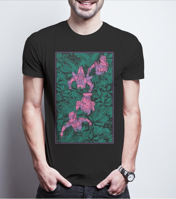 Rainforest Robot Explorers Jungle Expedition T-Shirt