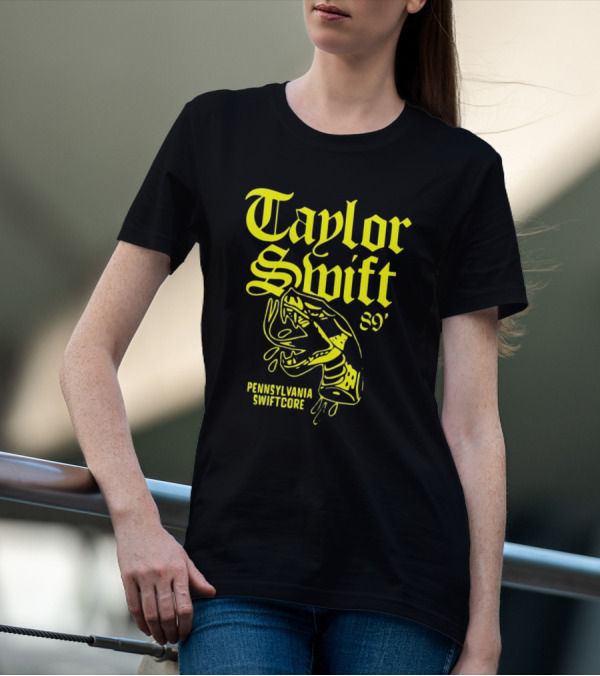 Taylor Swift Pennsylvania Swiftcore 89' Snake T-Shirt