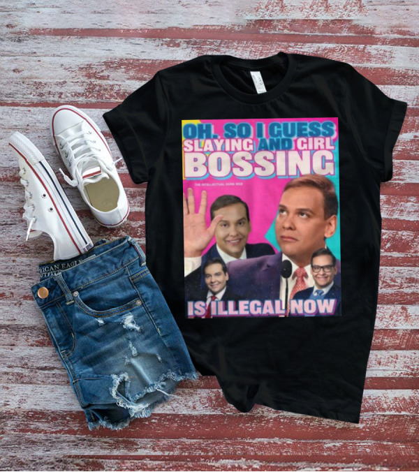 Oh So I Guess Slaying And Girl Bossing Is Illegal Now T-Shirt