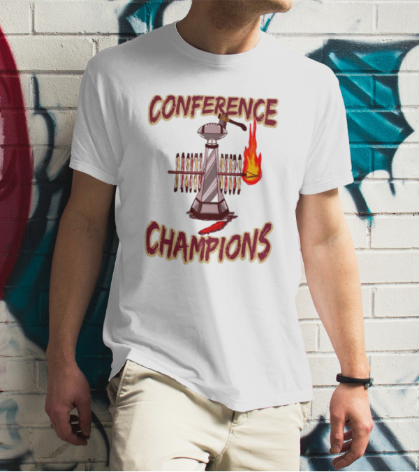 FSU Conference Champions Flame And Spears Iconic T-Shirt