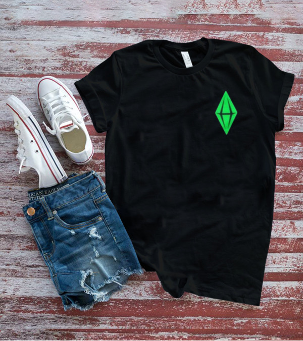 The Sims Onyx Runners Green Plumbob Icon T-Shirt