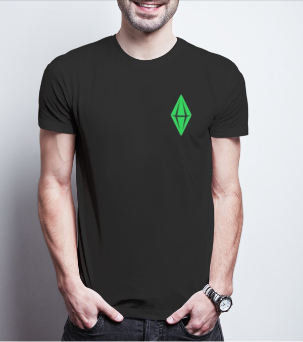 The Sims Onyx Runners Green Plumbob Icon T-Shirt