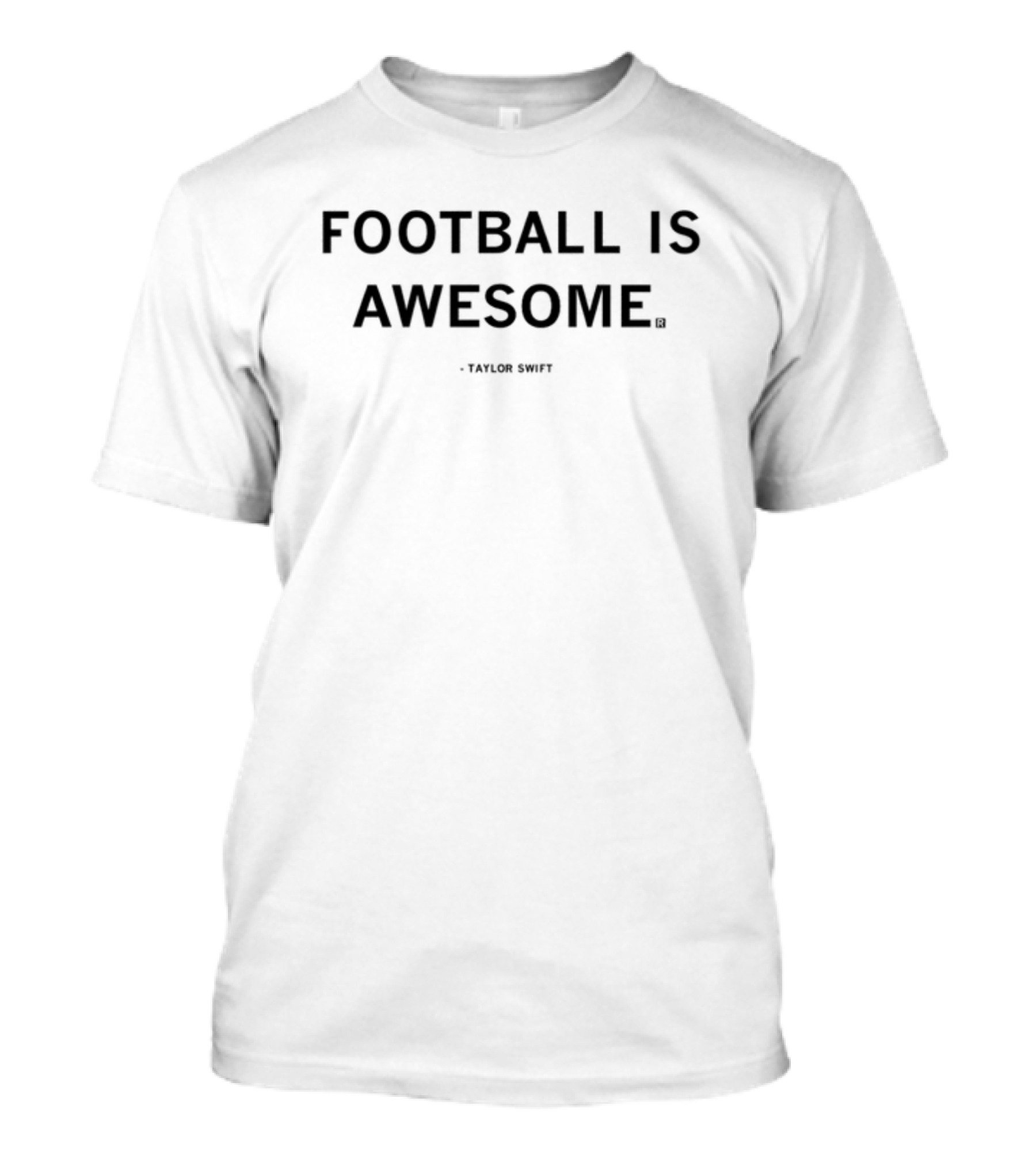 Raygunsite Taylor Swift Football Is Awesome T-Shirt
