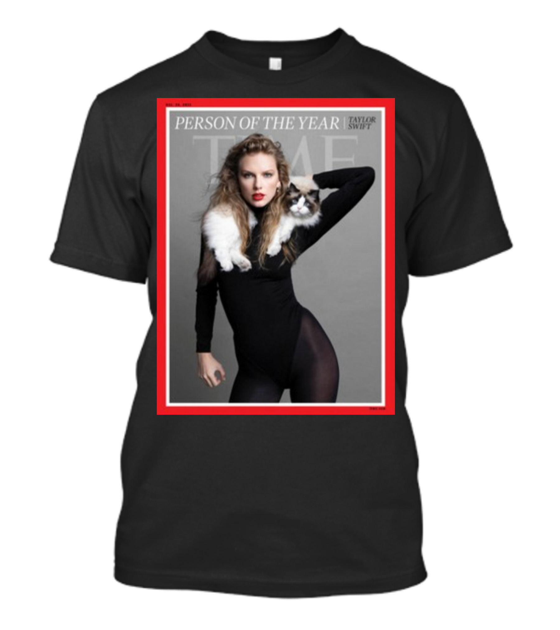 TIME Person Of The Year Taylor Swift Magazine Cover T-Shirt