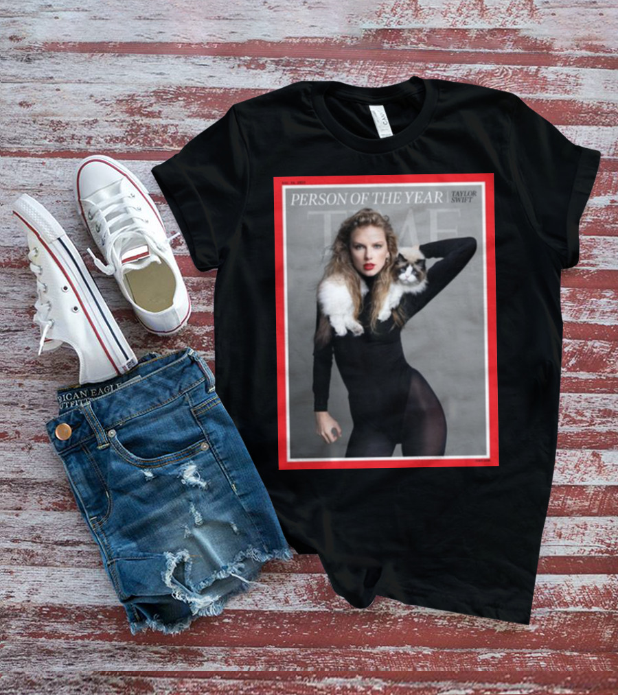 TIME Person Of The Year Taylor Swift Magazine Cover T-Shirt