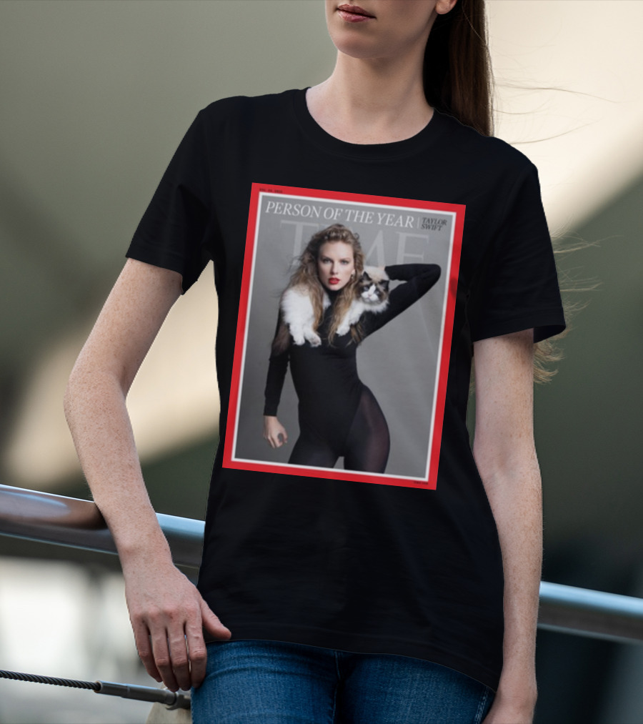 TIME Person Of The Year Taylor Swift Magazine Cover T-Shirt