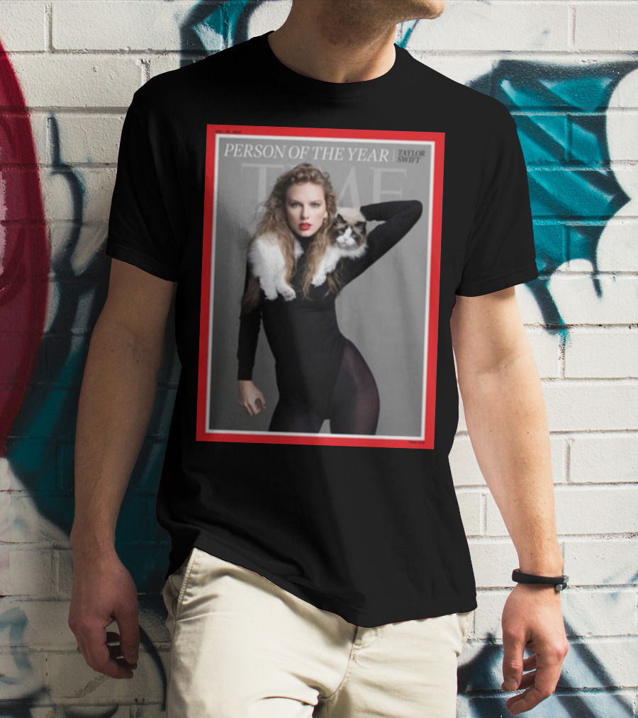 TIME Person Of The Year Taylor Swift Magazine Cover T-Shirt